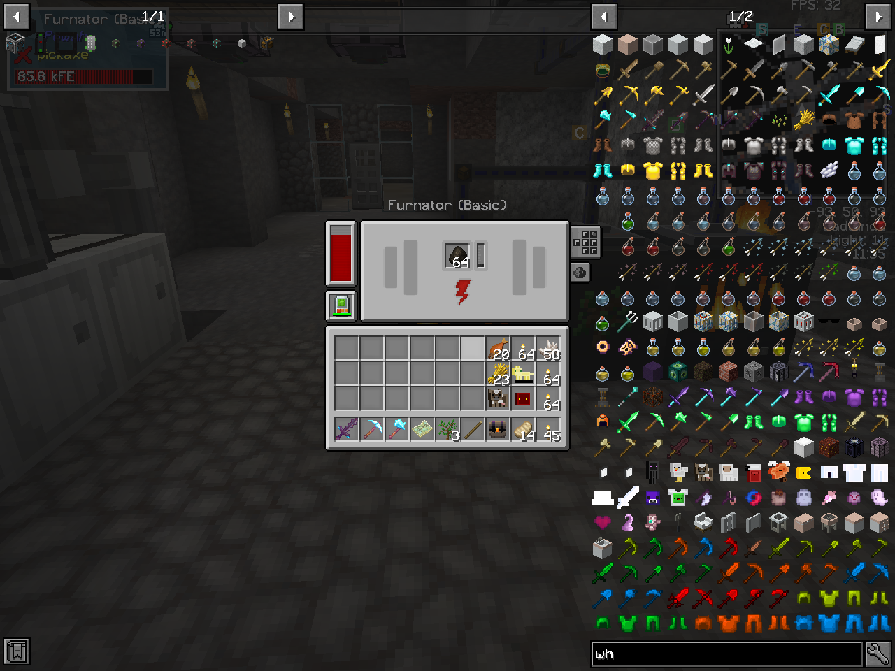 Furnator charges building gadget
