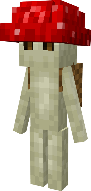A Mushroom that Collects things Mostly Vegges and Fruits.
