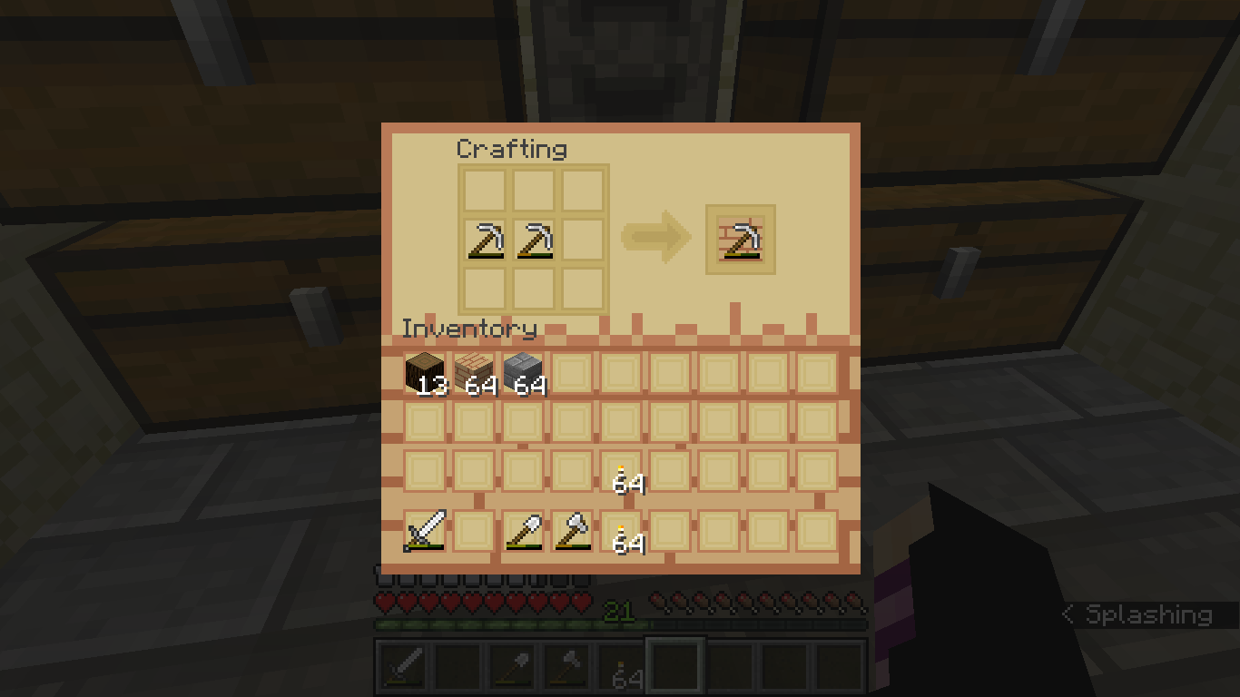 Crafting GUI