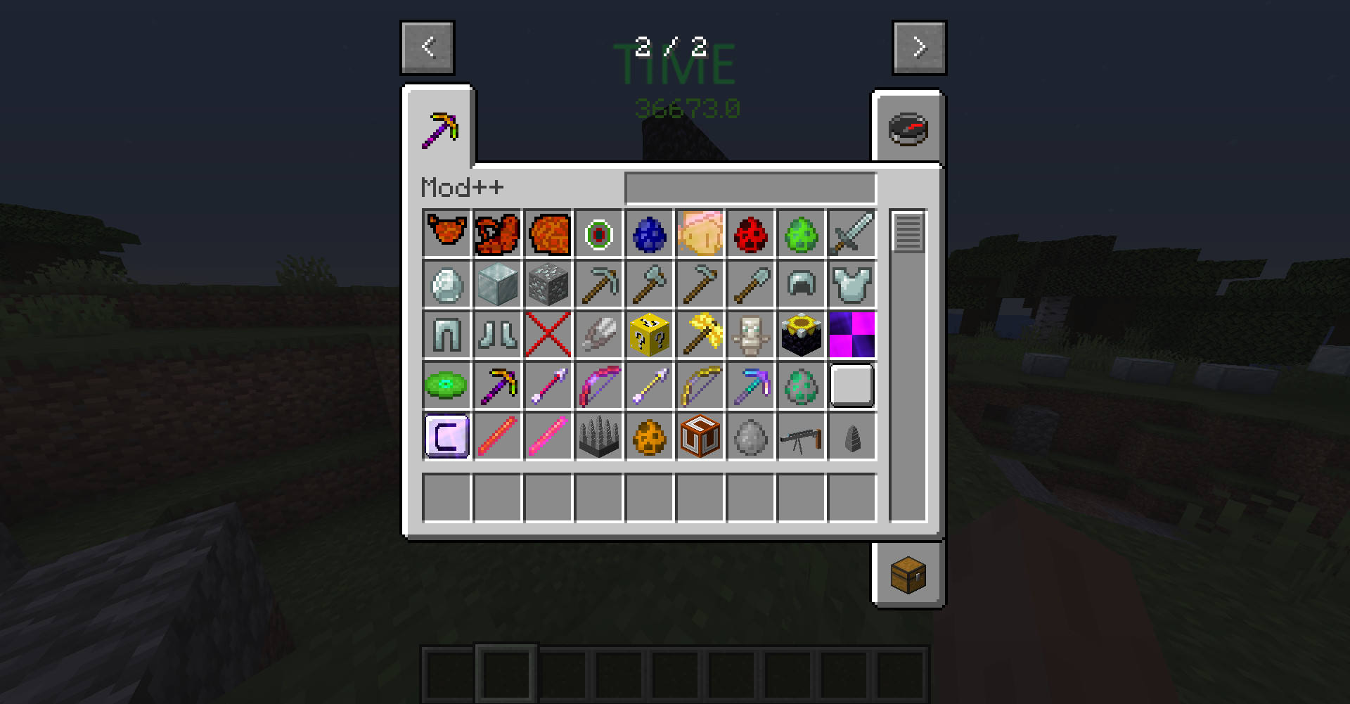 This is some item and block in mod++