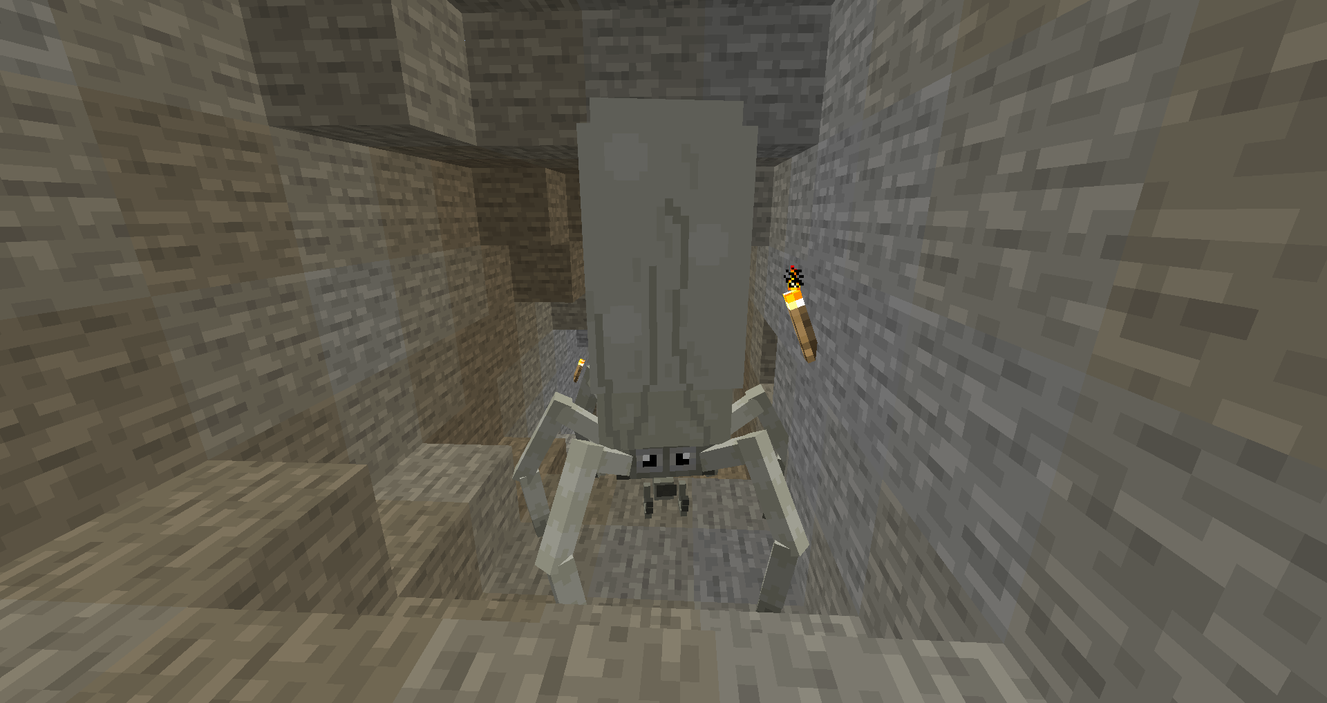 Krykna in a cave
