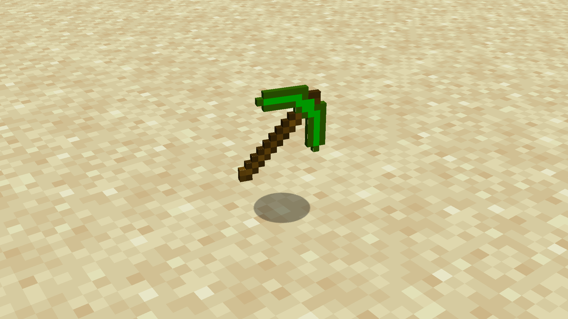 bamboo pickaxe