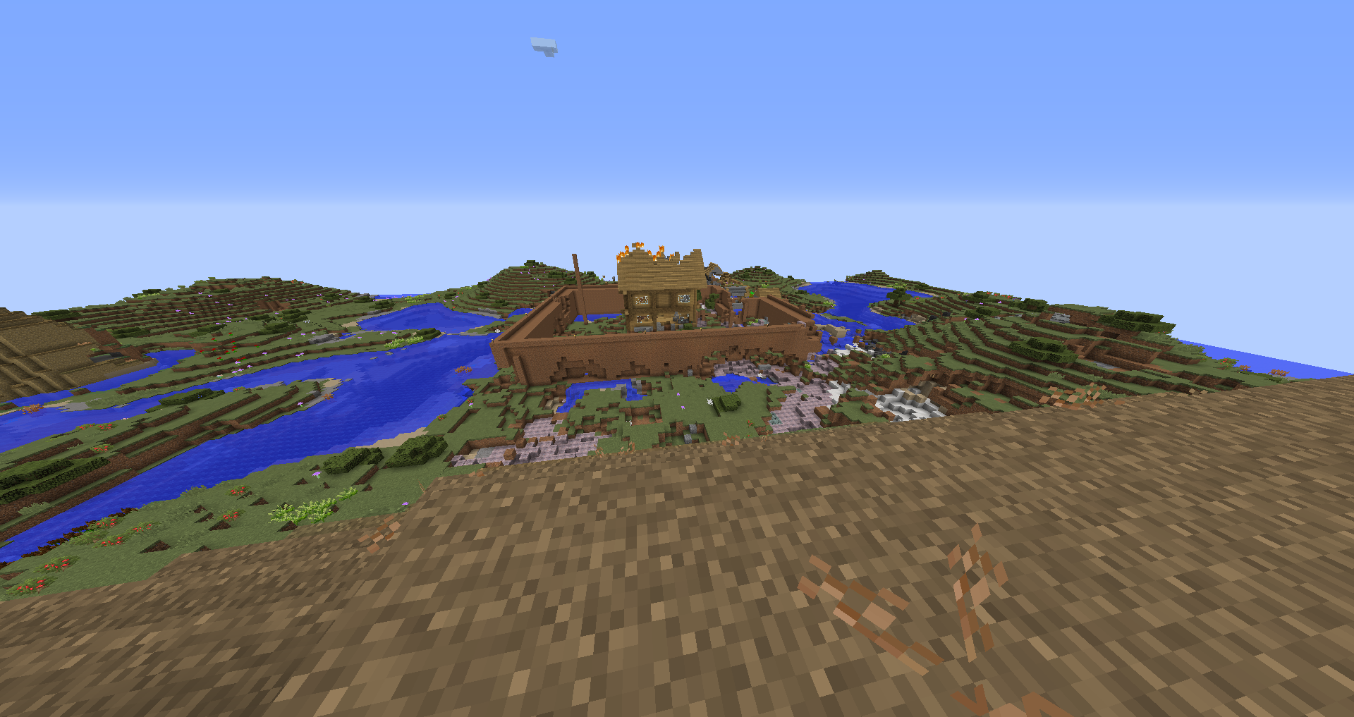 My friends and I used to live here.. until the bloodmoon showed up.