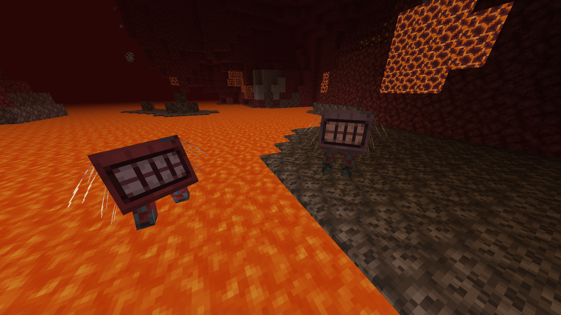 Creepy striders - Minecraft Resource Packs - CurseForge