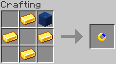 Here is the recipe for the vision ring.