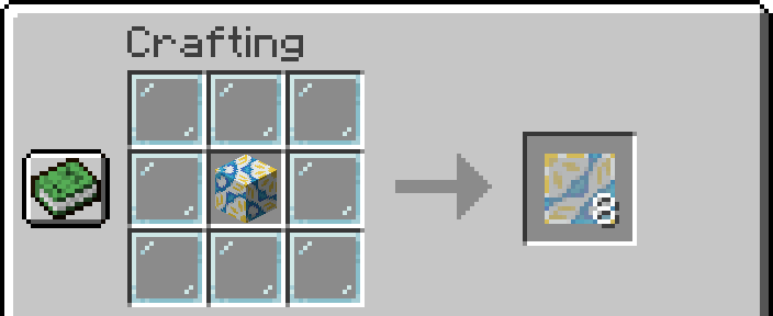 Patterned Glass Pane Recipe Alt