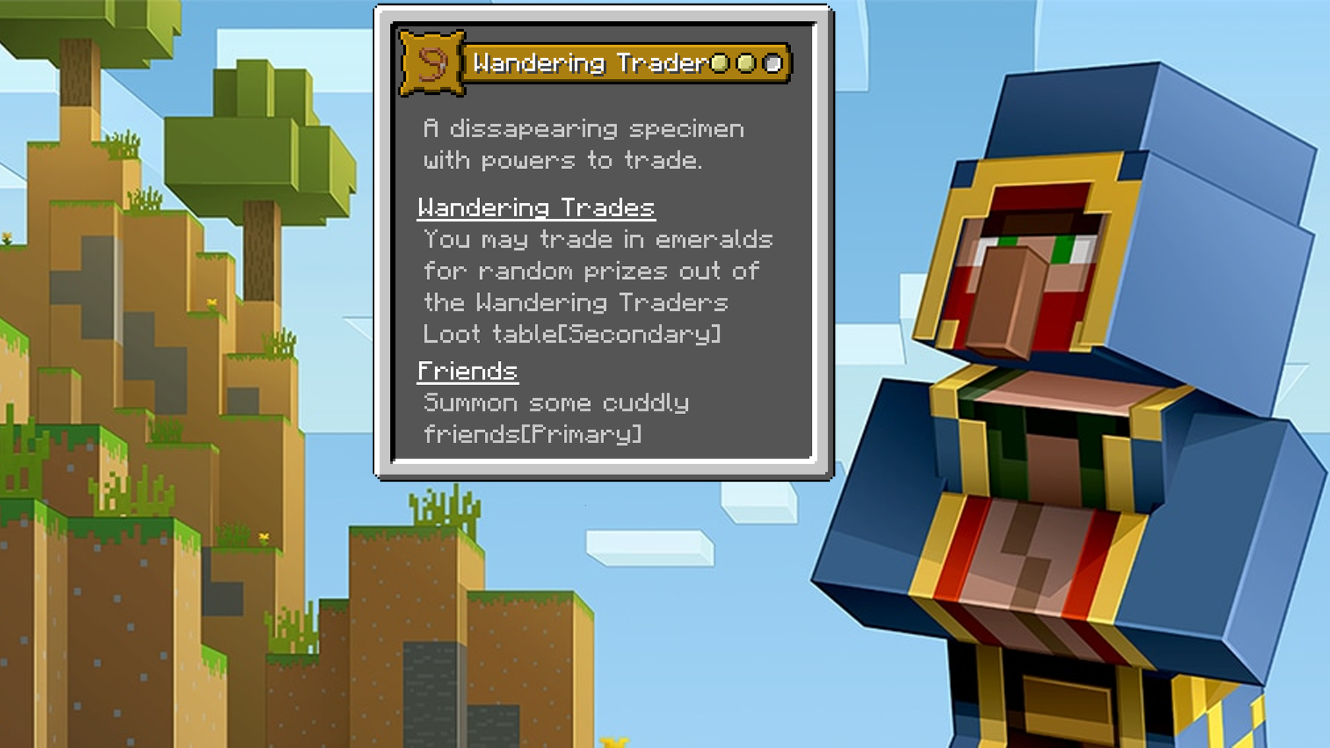 Wandering Trader Origin Gallery Minecraft Addons CurseForge