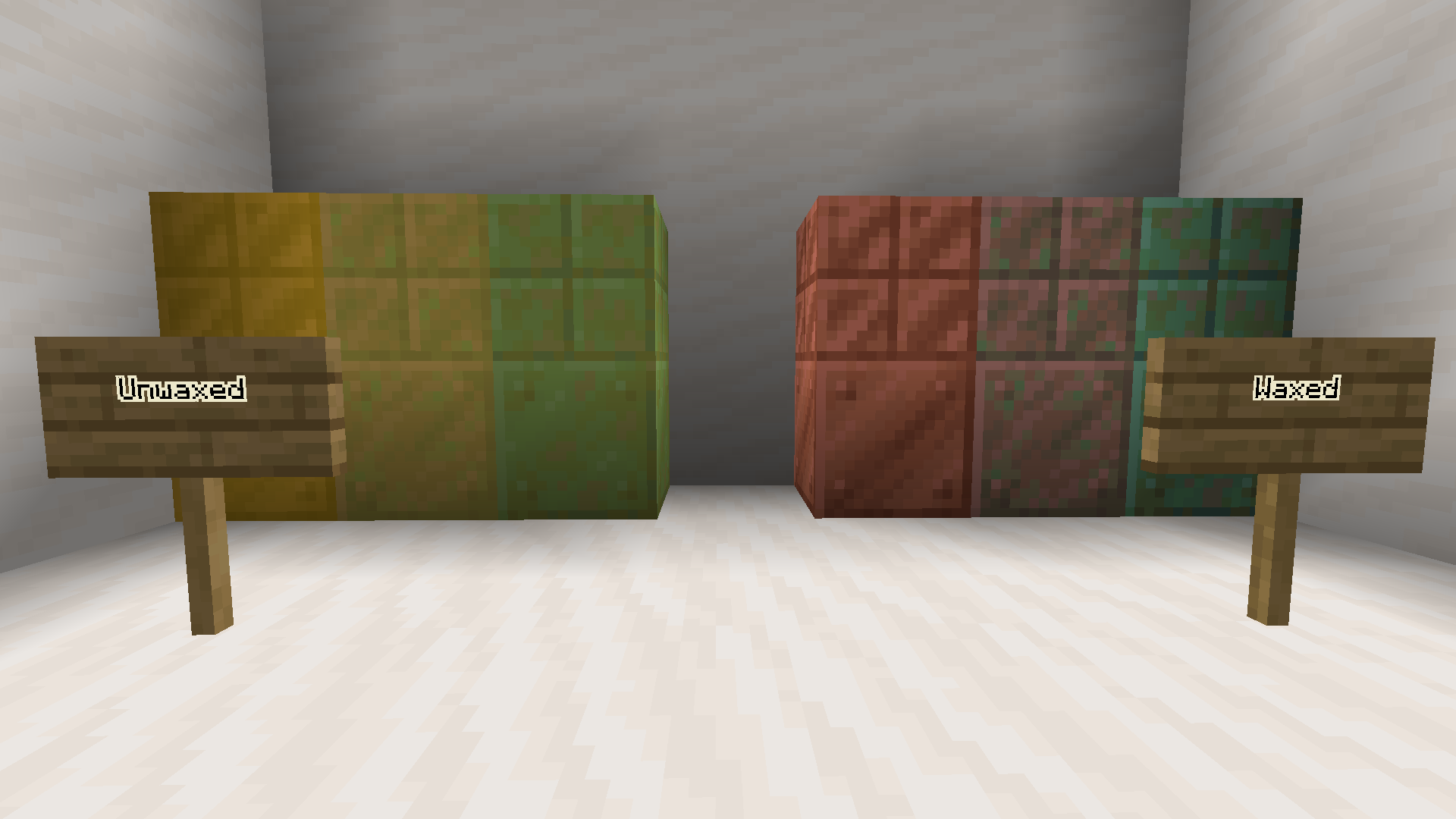 Waxed Indication Minecraft Resource Packs