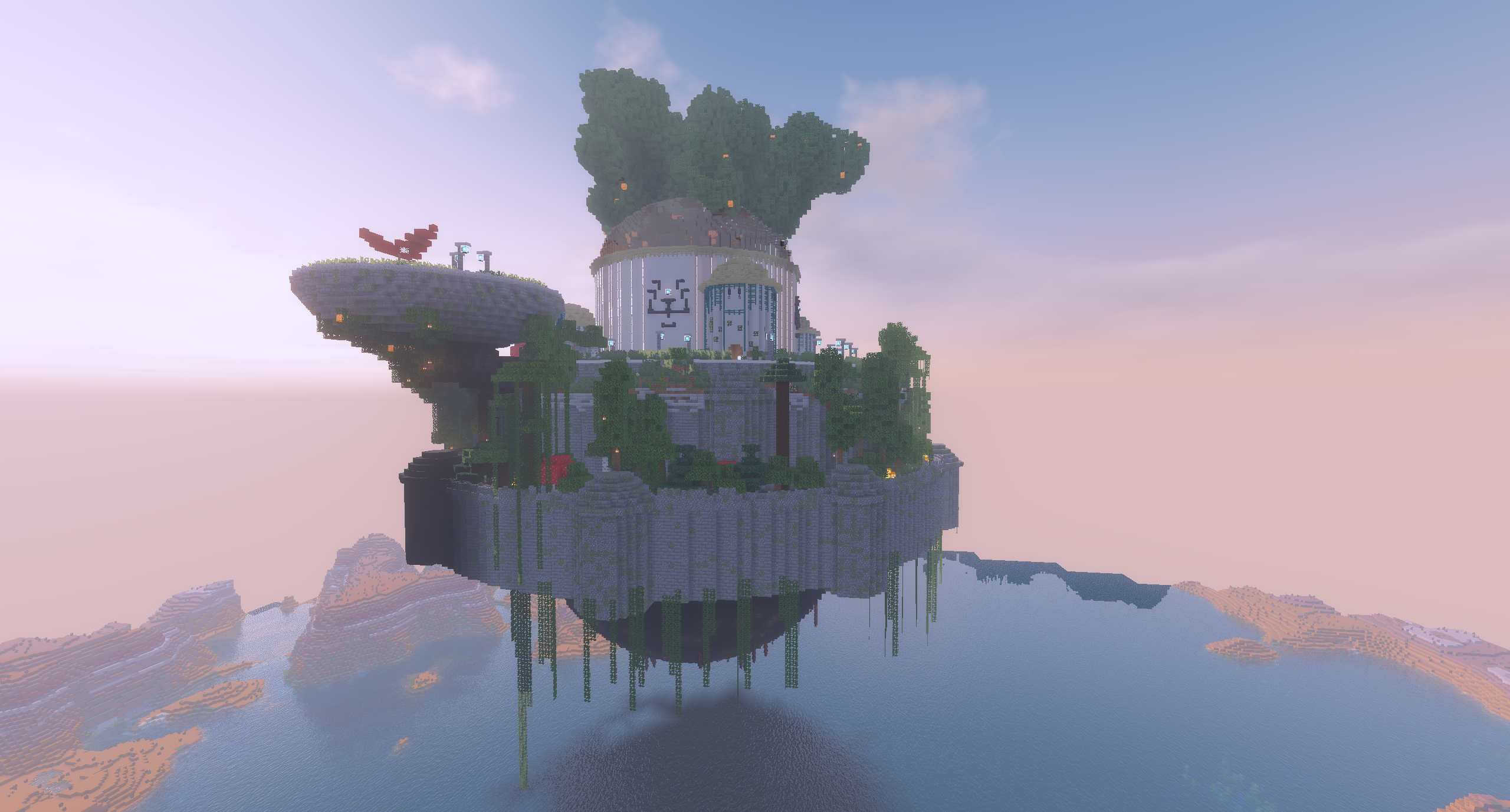 minecraft sky fortress