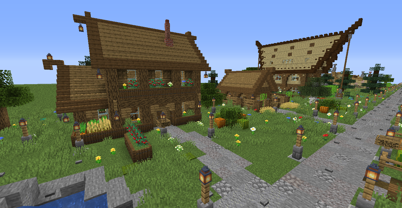 Big rustic house