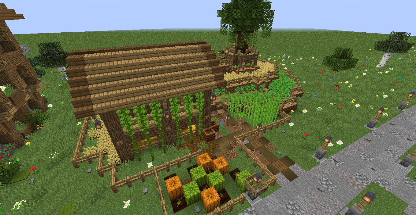 Big rustic farmland