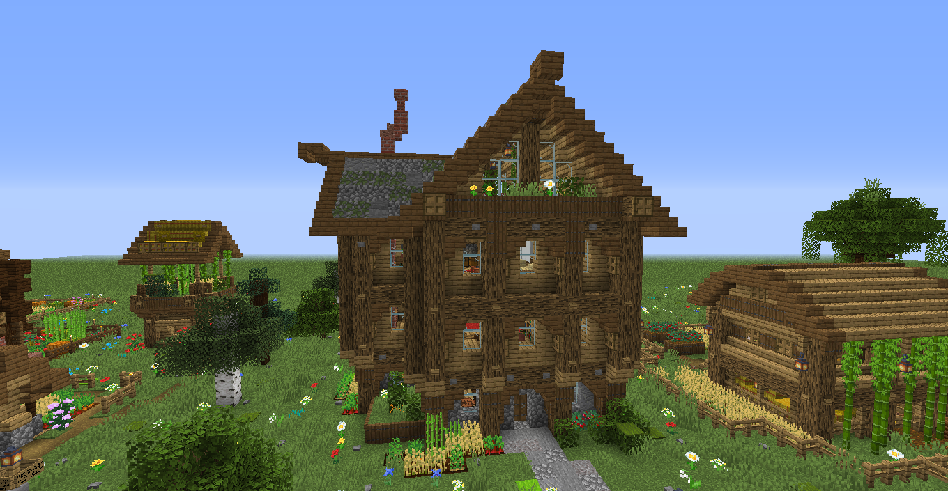 Big rustic house