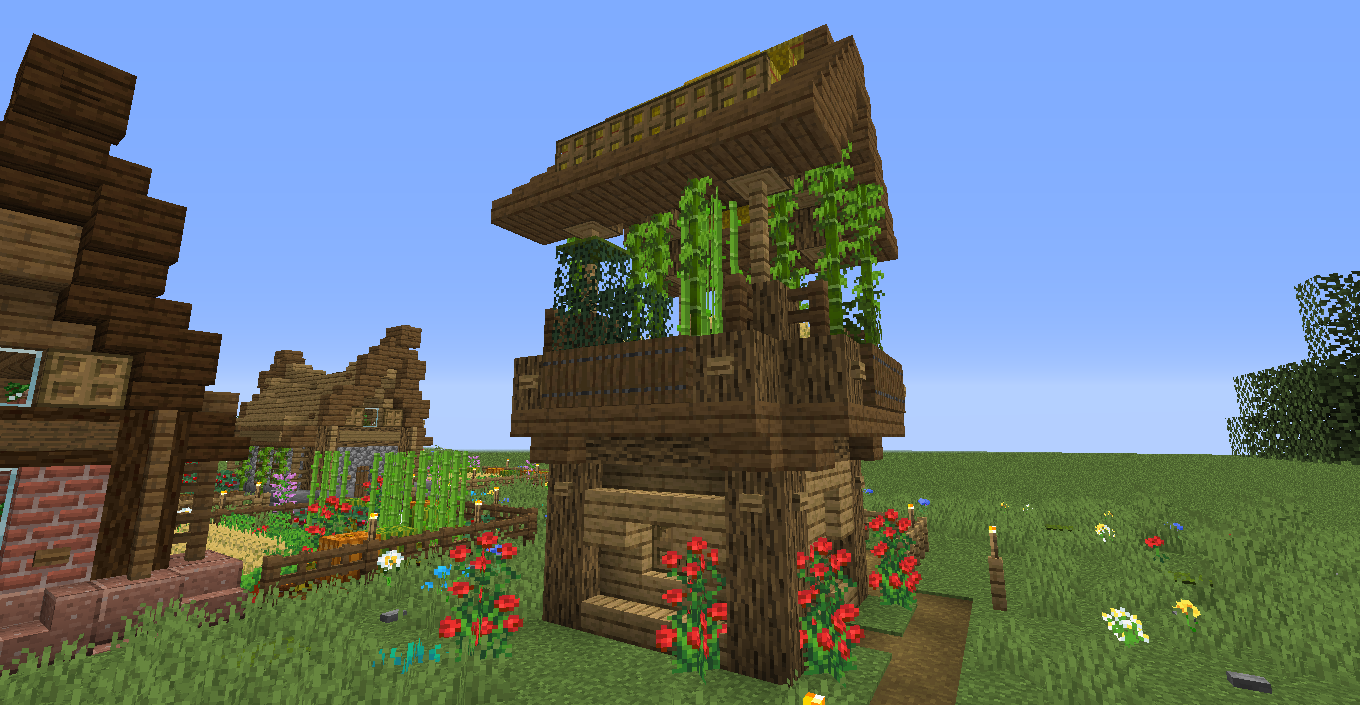 Small rustic house