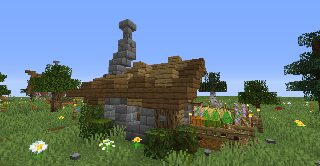 Small rustic house