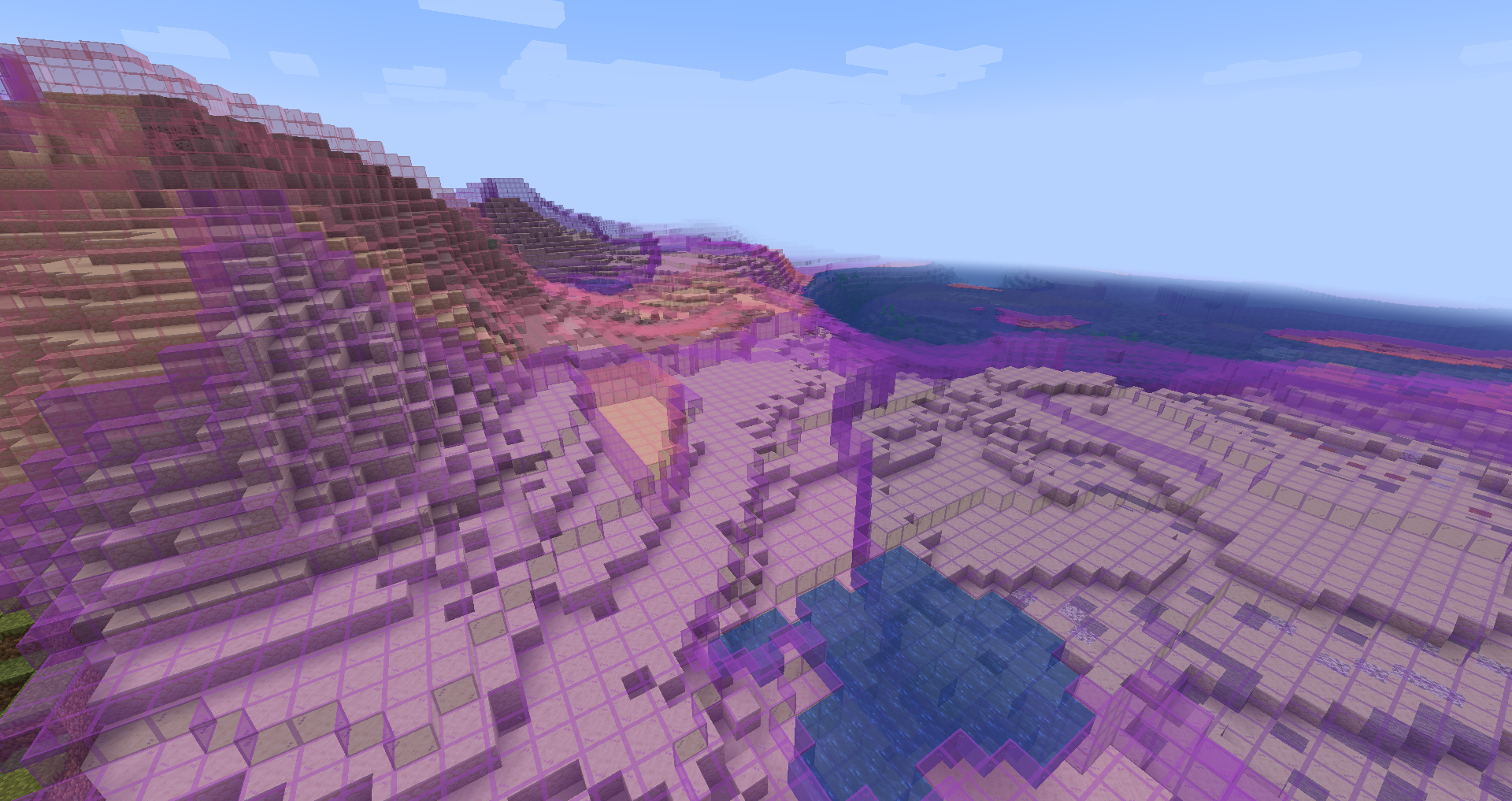 Purple Glass Desert