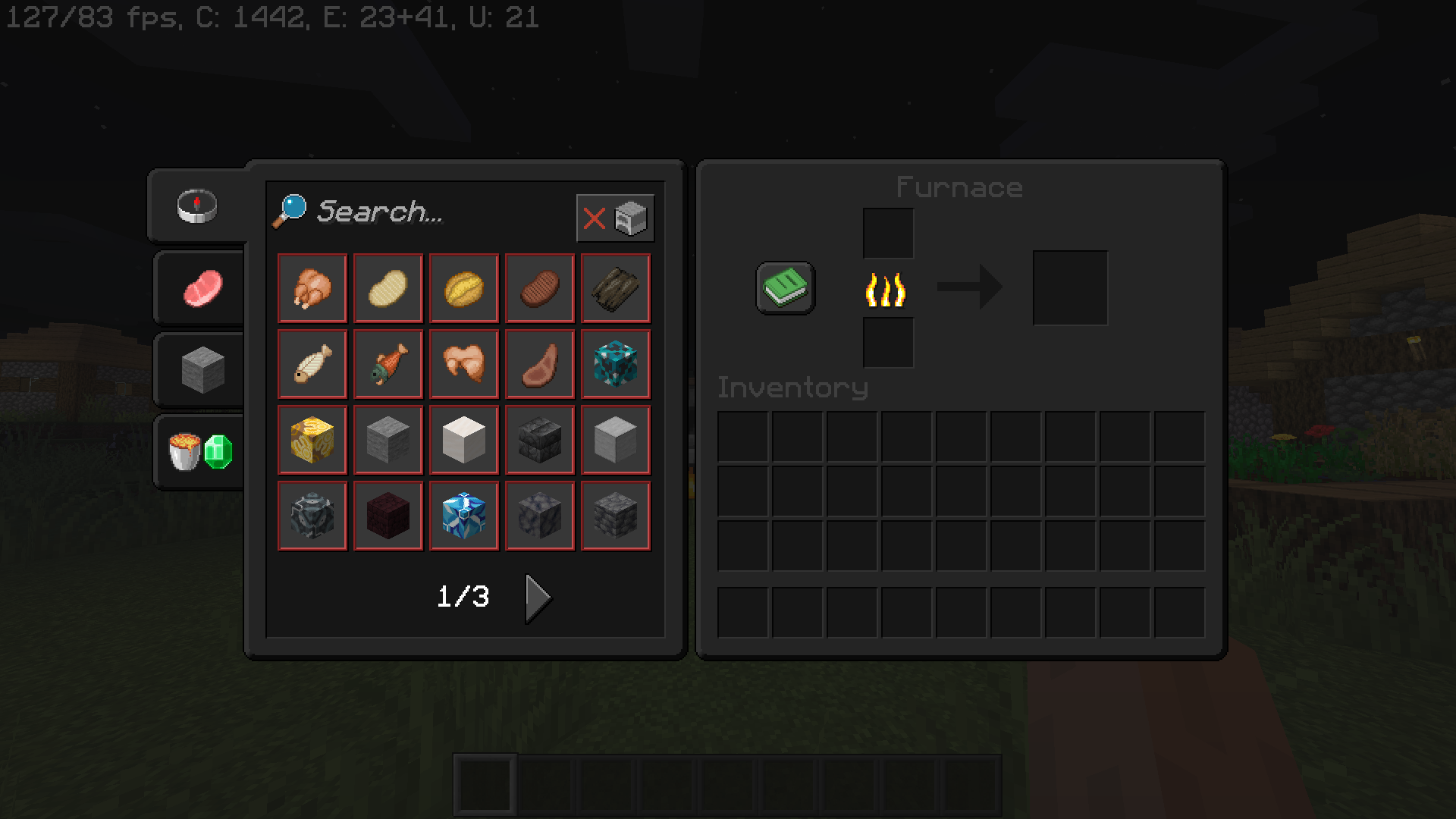 Furnace and Recipe Book