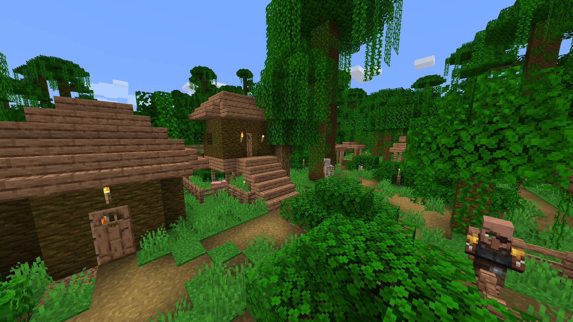 Jungle villages in 1.5 Beta 6