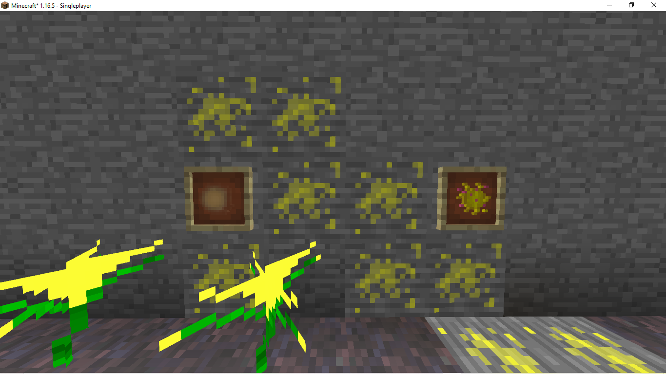 Special luminescence blocks and items