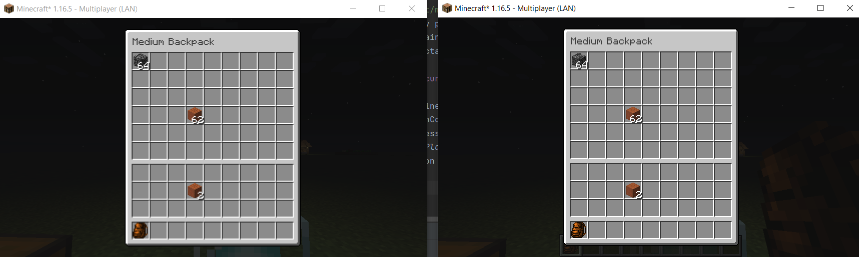 Inventory sharing