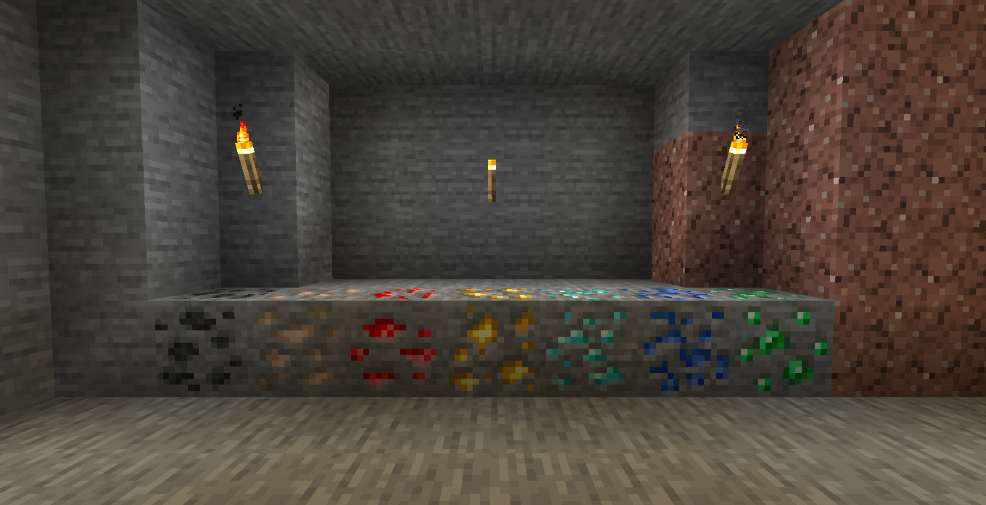 Resource pack is only used to update the ore texture to 1.17