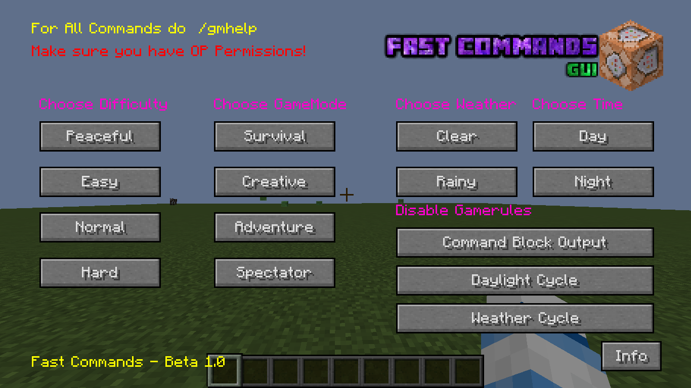 Fast & More Commands - Minecraft Mods - CurseForge