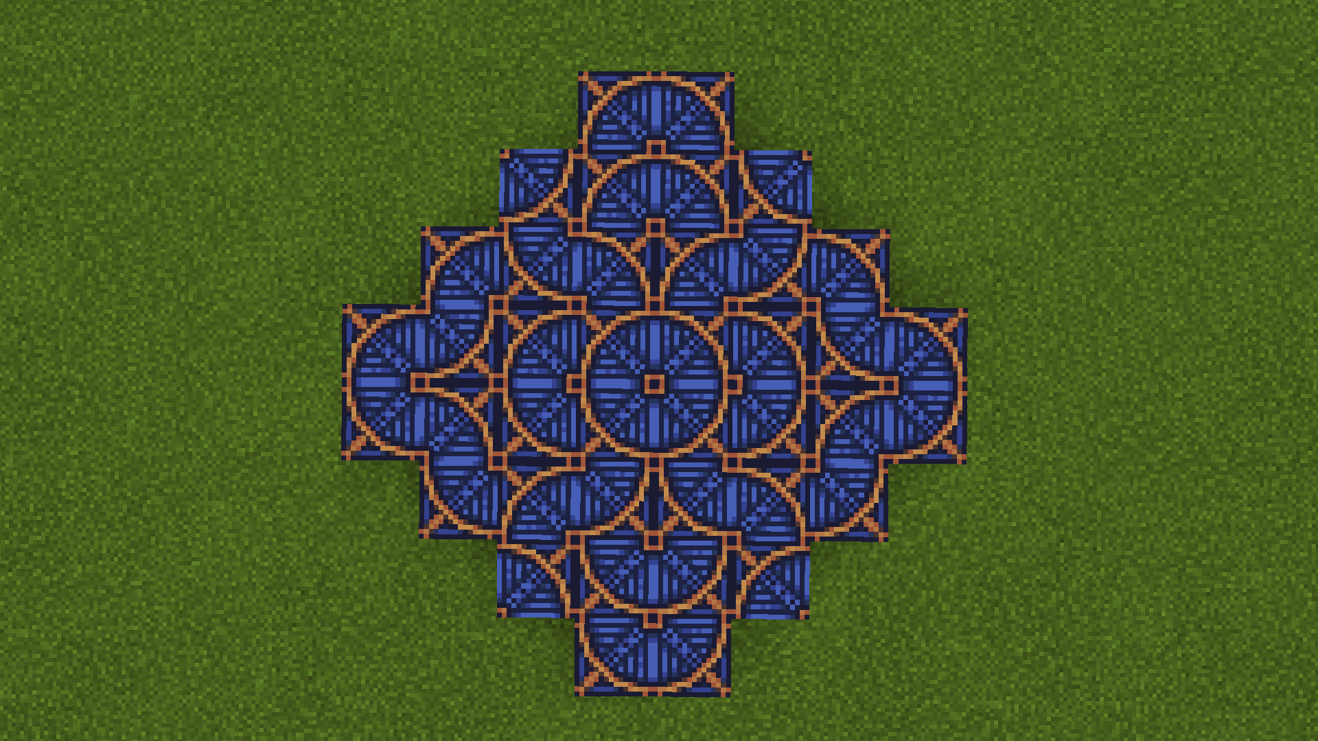 Blue Glazed Terracotta