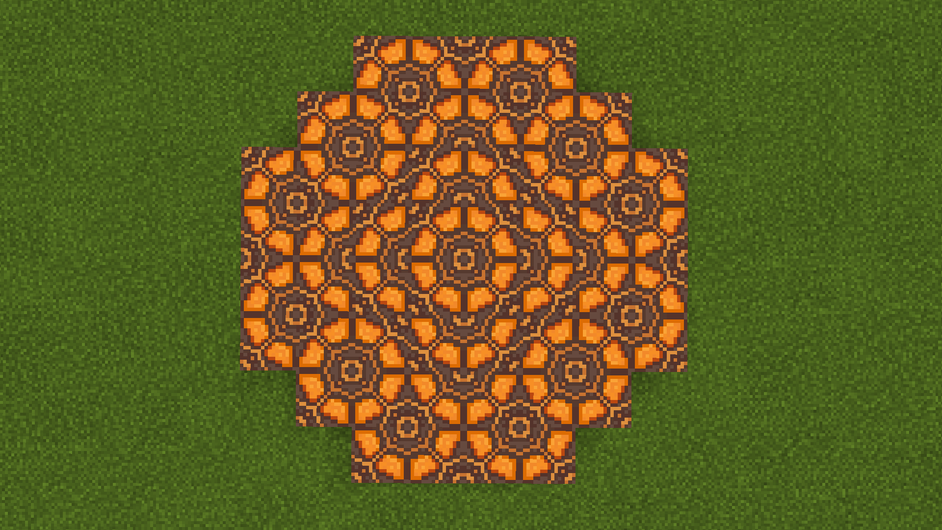 Orange Glazed Terracotta