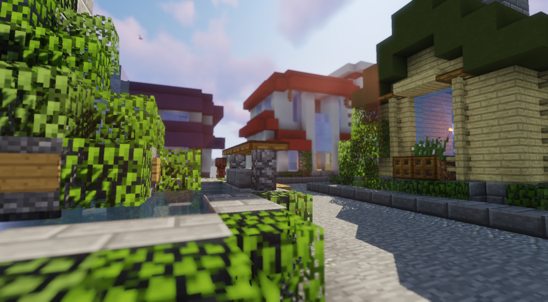 Spawn City on the Arcator Server - Image and build were created by me.