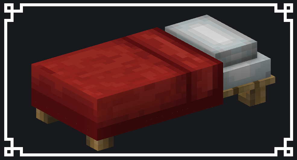 Bed model render