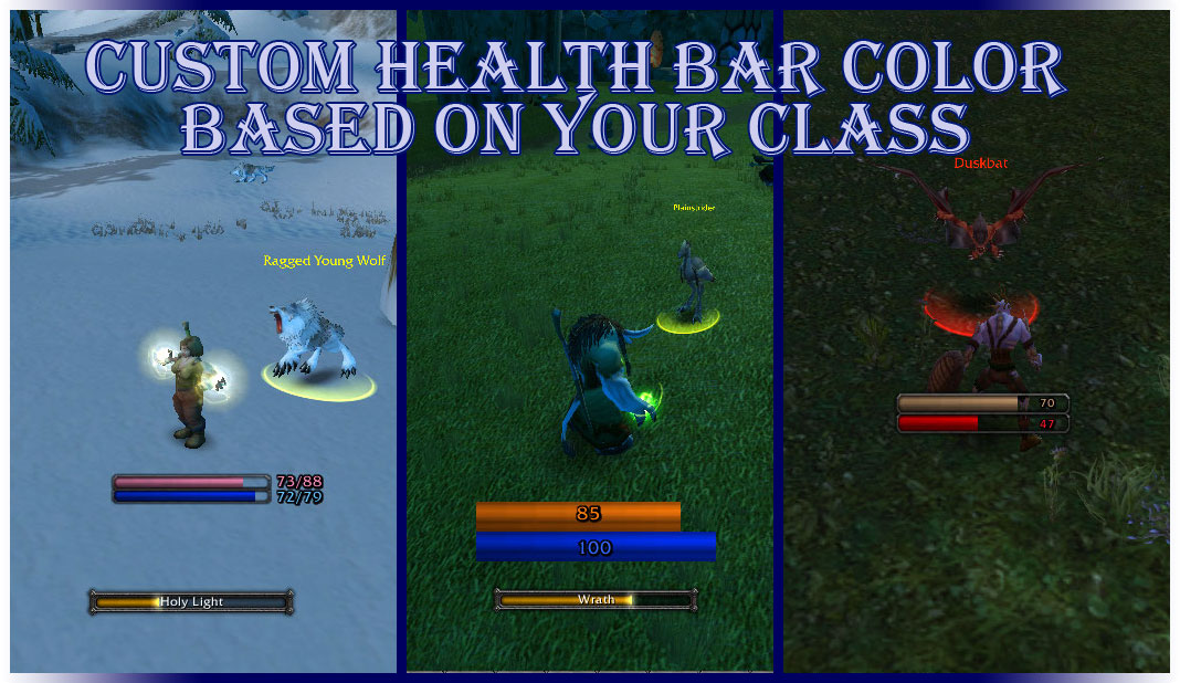 Class specific bar colors