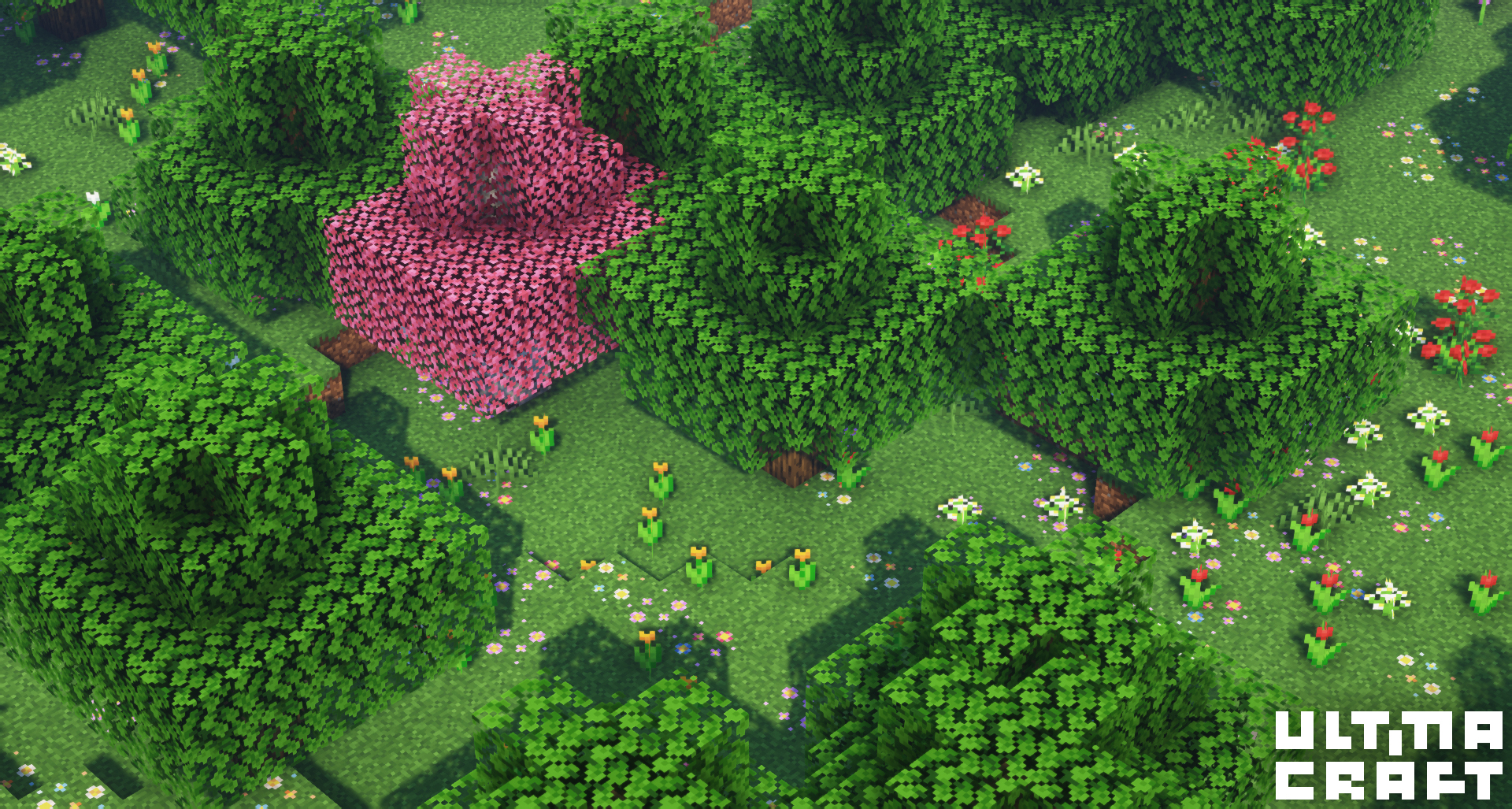 Flower forest biome