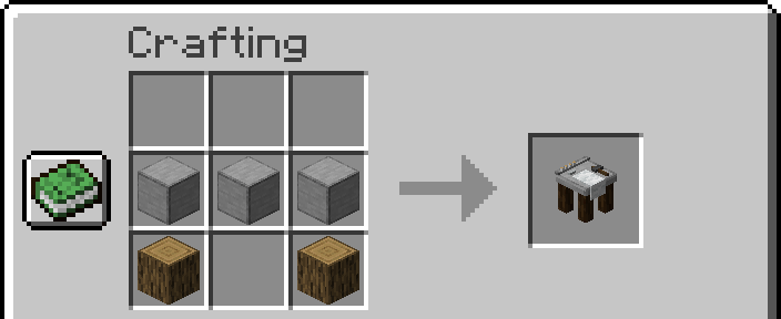 Workbench - Crafting Recipe