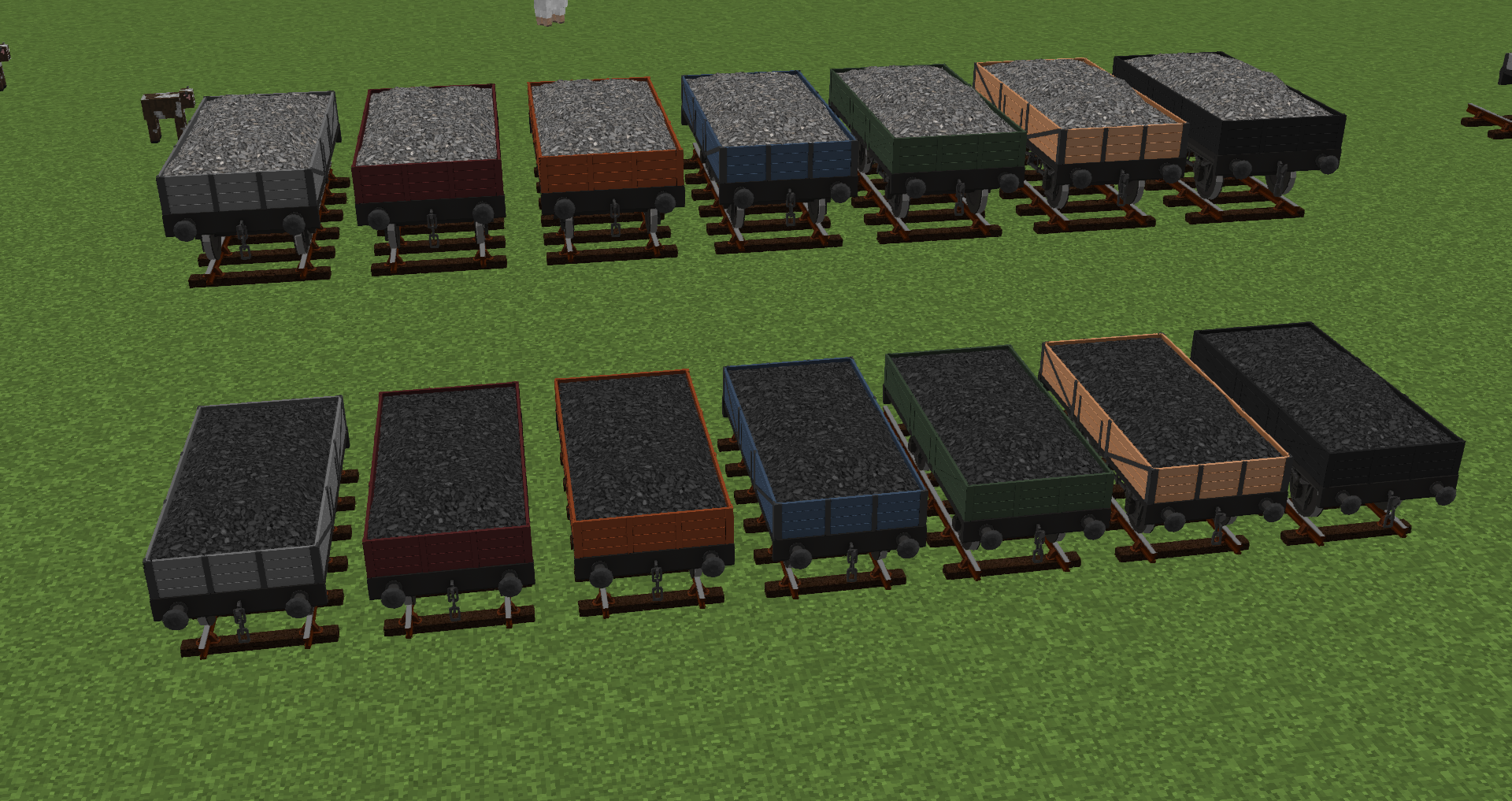 4 Plank Mineral Wagons