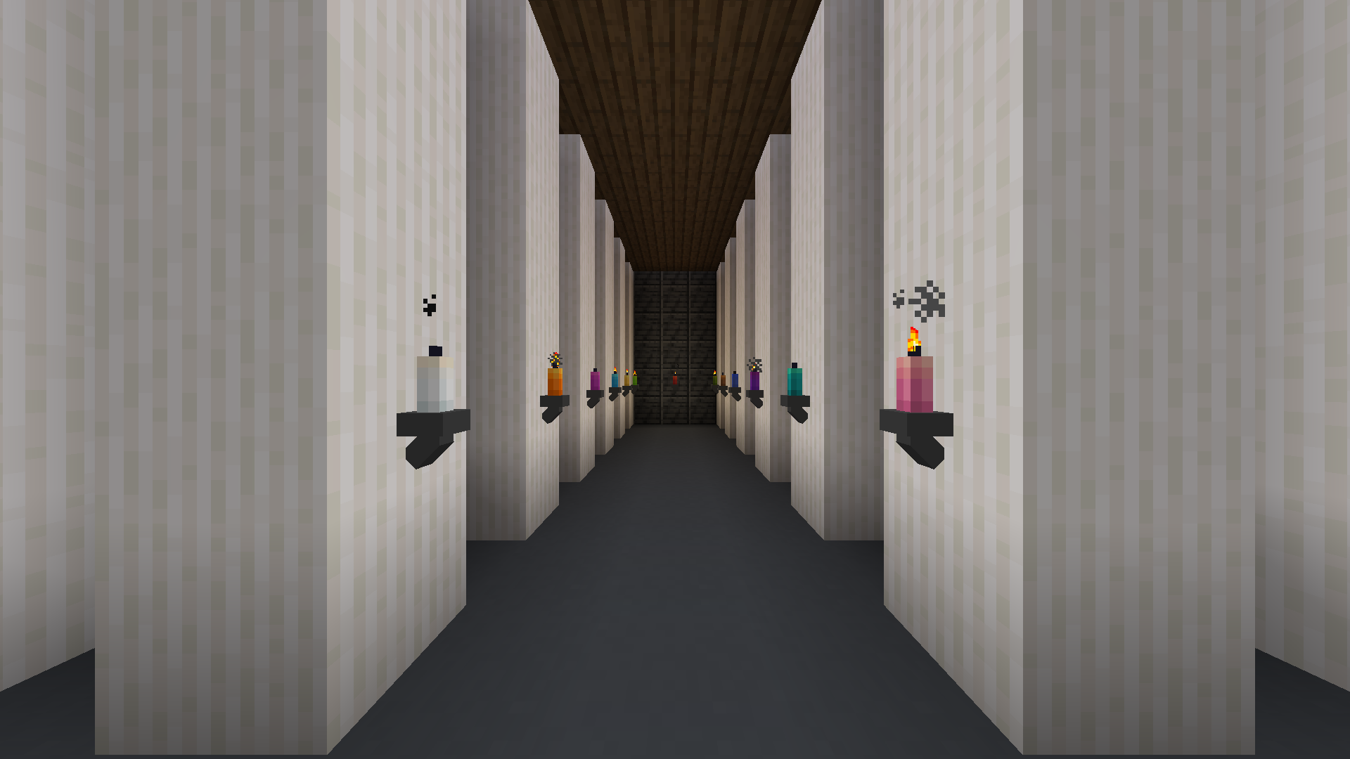 Wall candlesticks