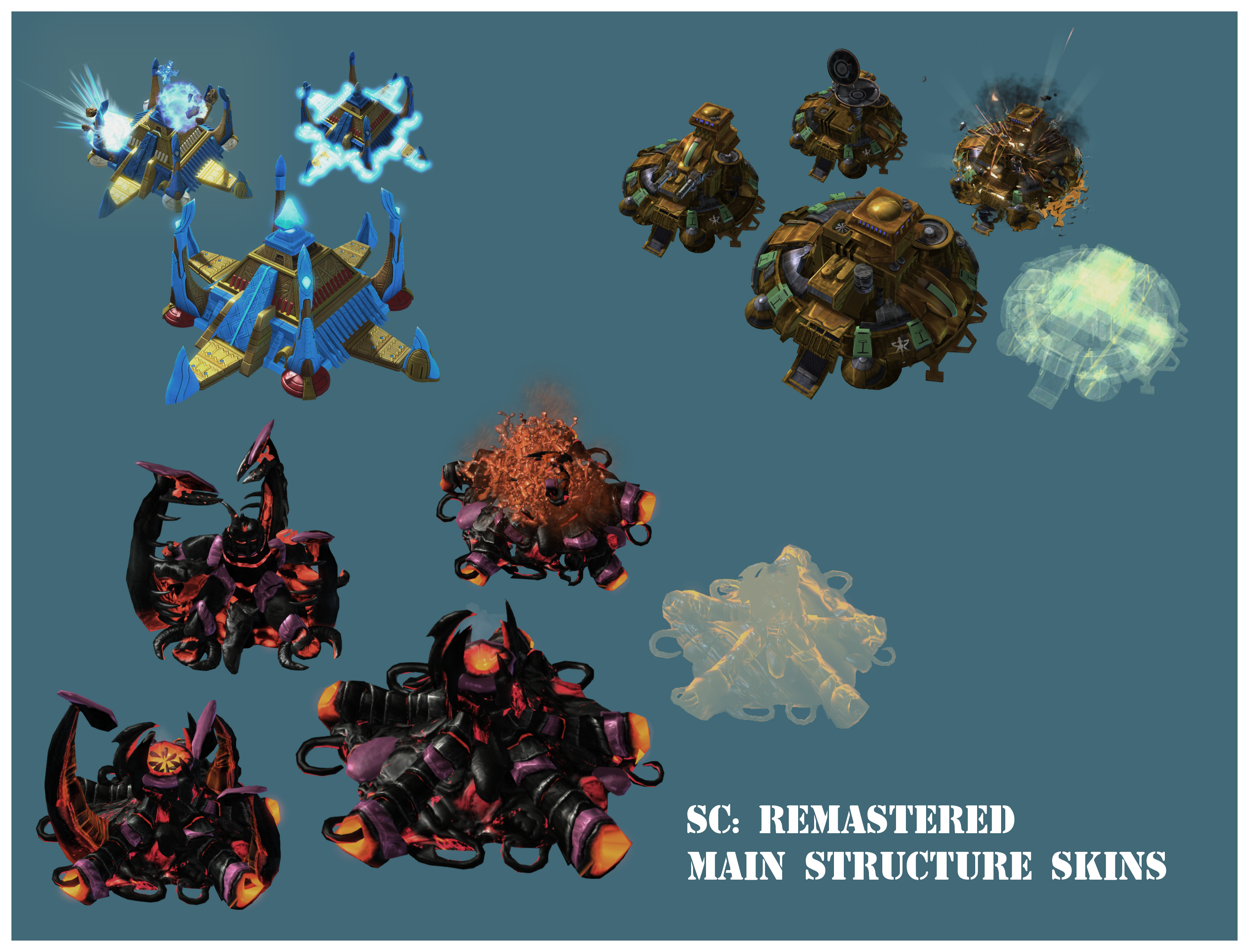 SC: Remastered Structure Skins