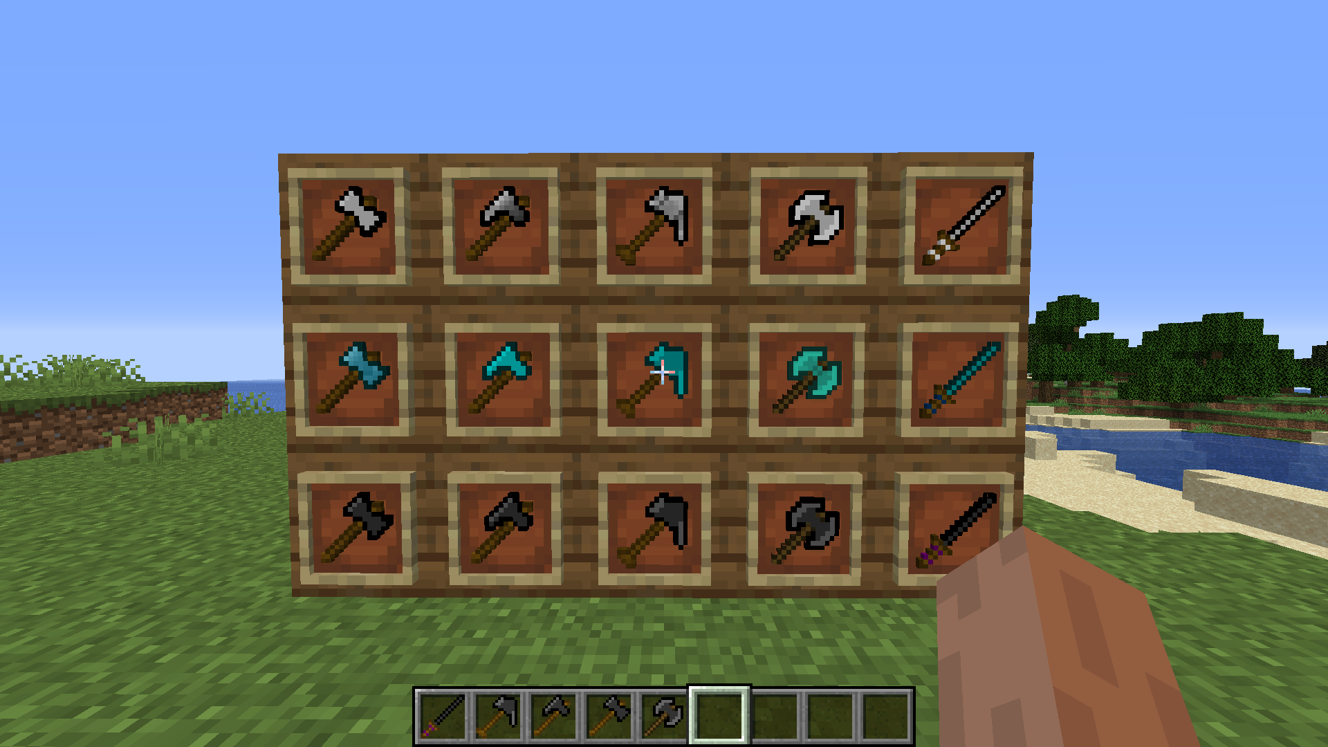 Additional tools. Minecraft инструменты 2025. additional мод. 1 16 5 моды на инструменты. инструменты из мода криейт.