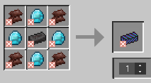 This is the crafting recipe for the Infinitium Ingot