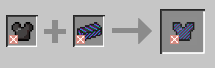 This is the smithing recipe for the Infinitium Chestplate
