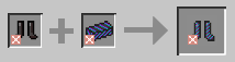 This is the smithing recipe for the Infinitium Boots