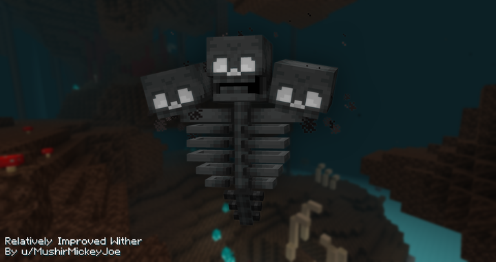 my wither is spooky af