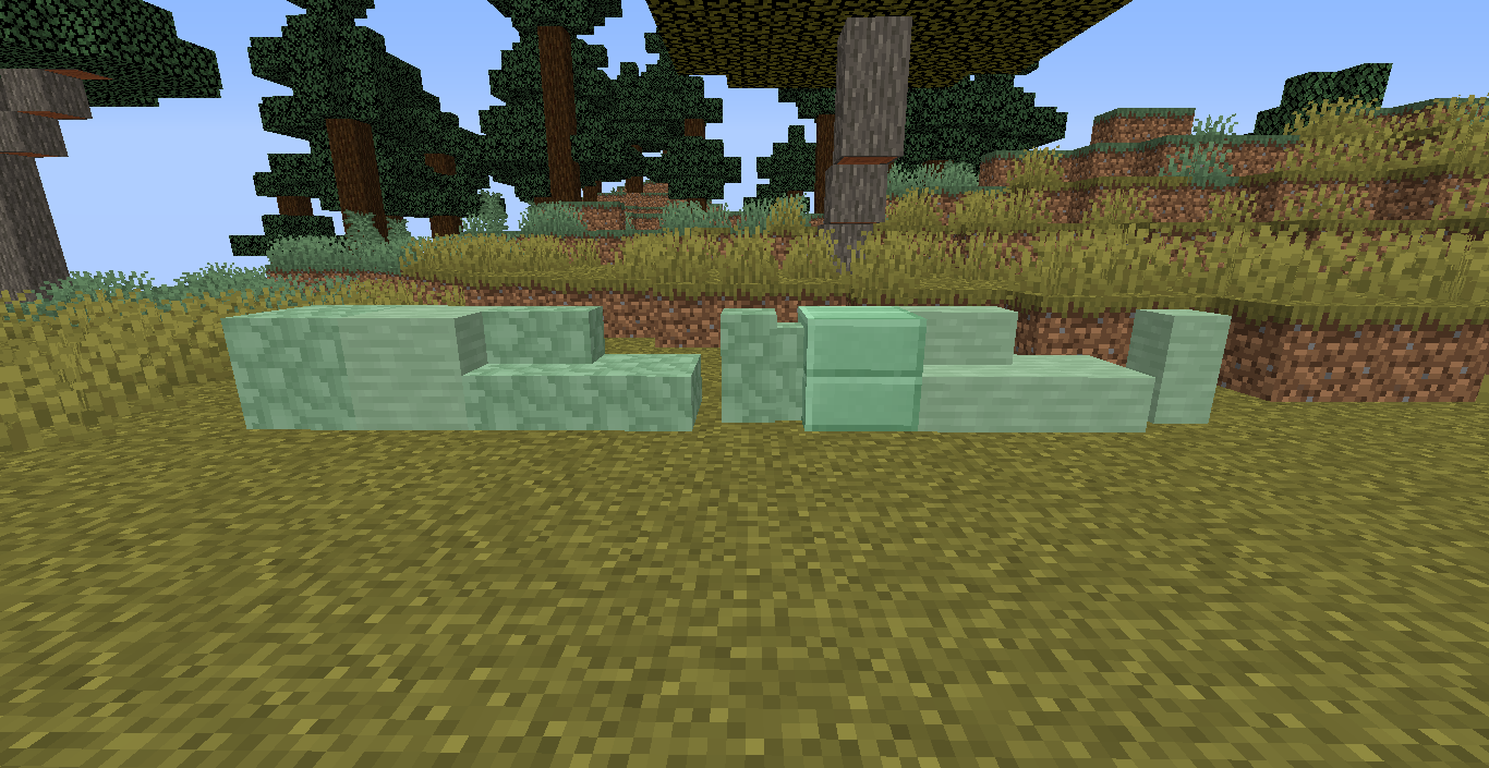 The new limestone blocks (more will come)