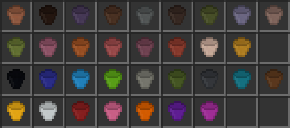 Flower Pot Items