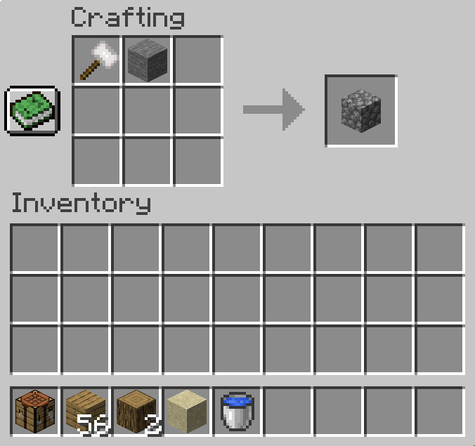 Cobblestone recipe