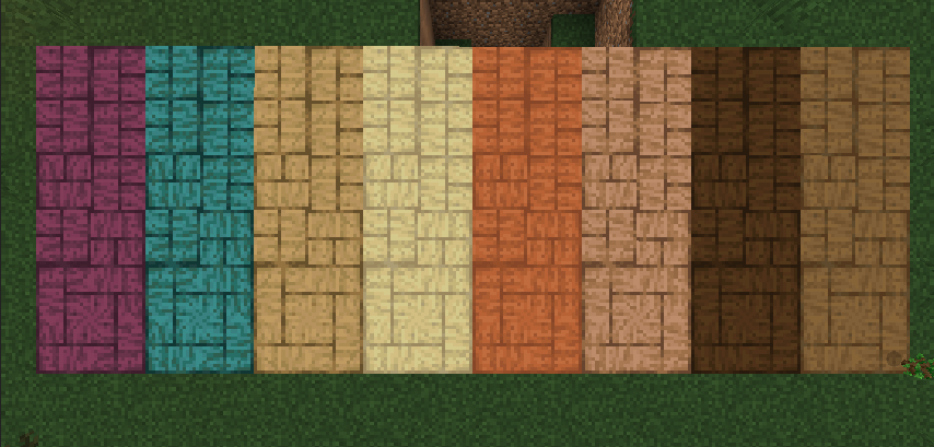 Thumbnail You can angle Compressed Wood to look like how you invision it! There are hundreds of possiblitys!