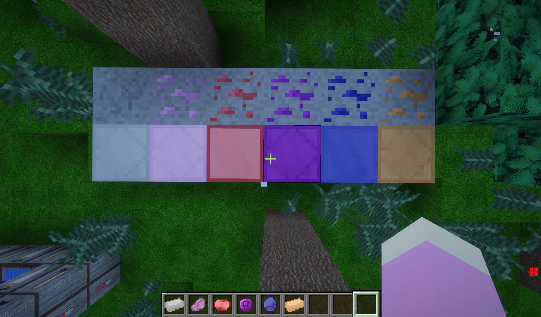 ores, blocks, and gems/ingots