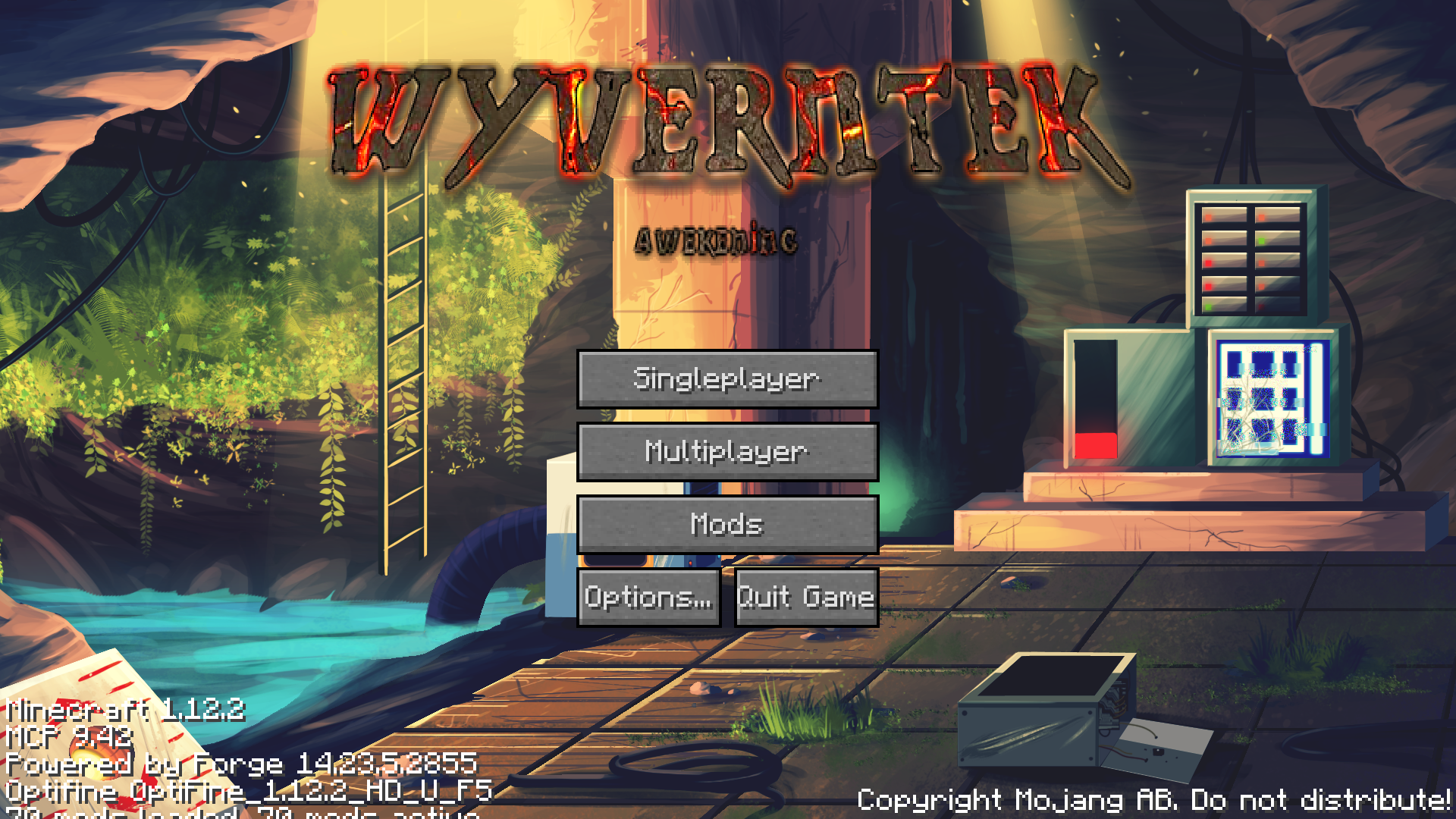 This is the Main Menu Screen.