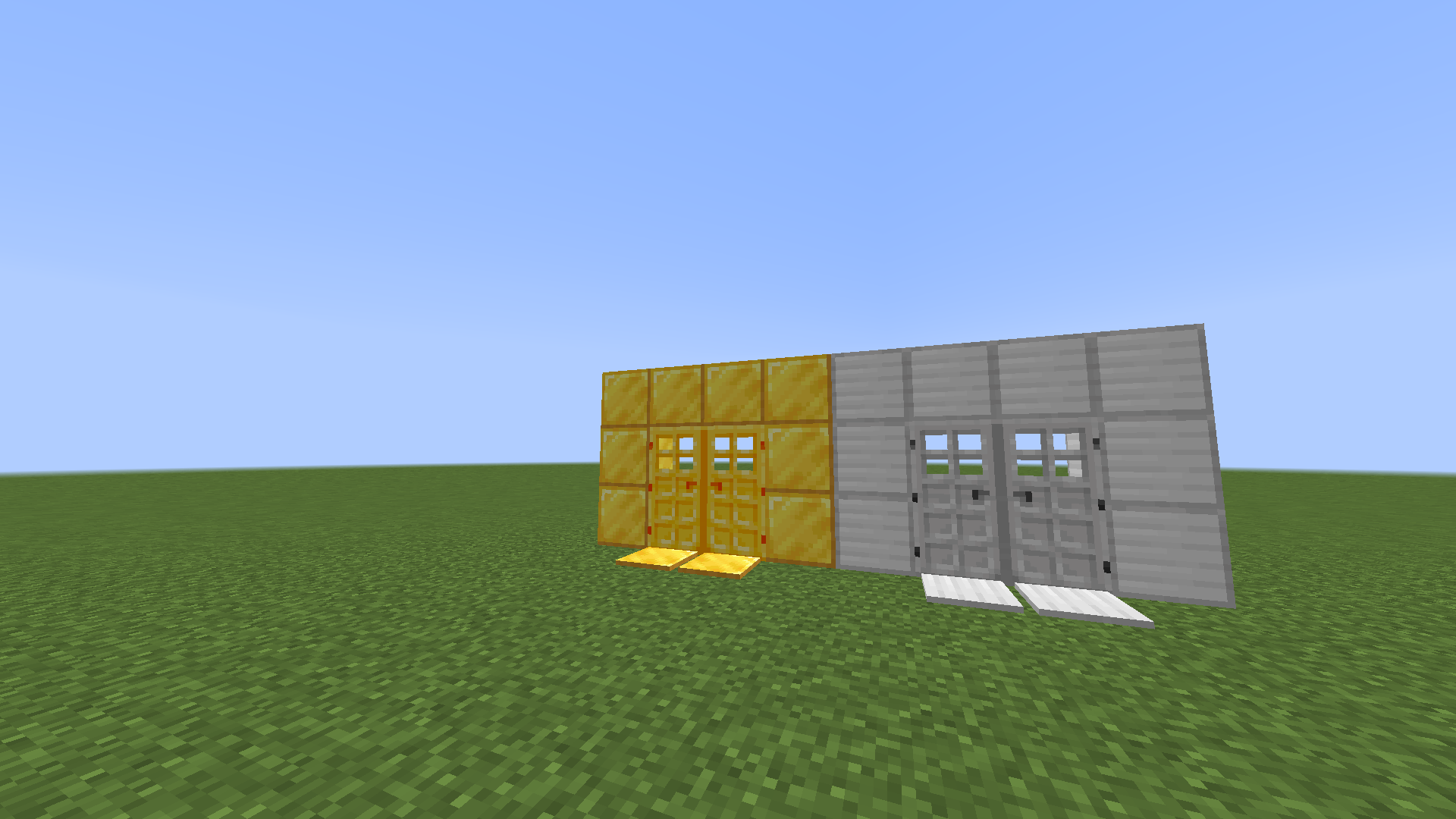 Iron and Gold door