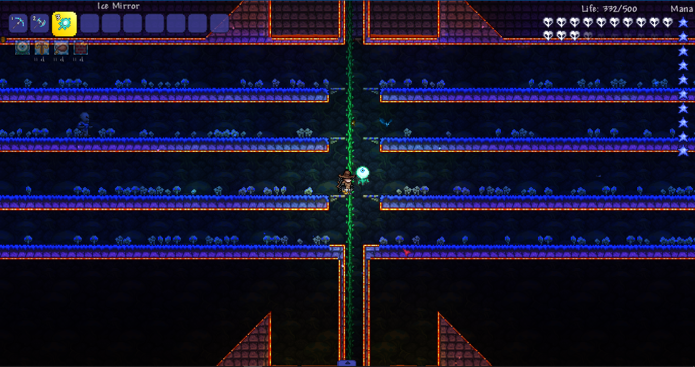 Underground mushroom farm