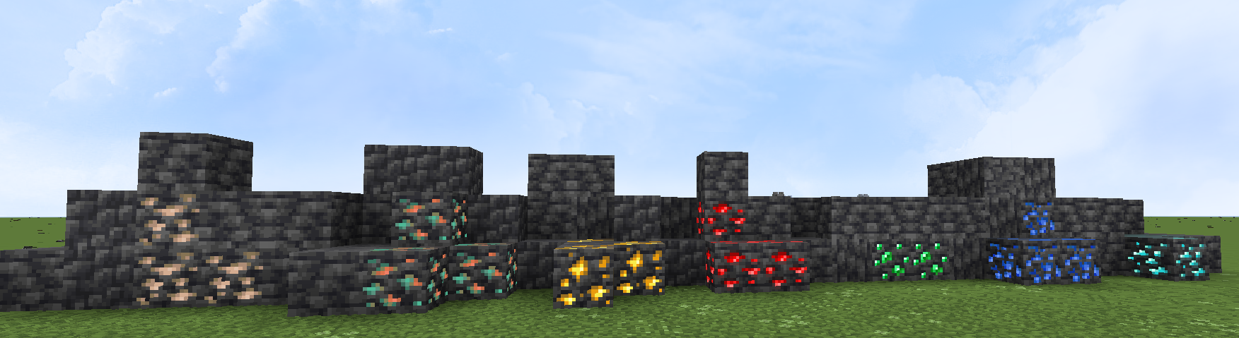 (v1.3) all ores glow