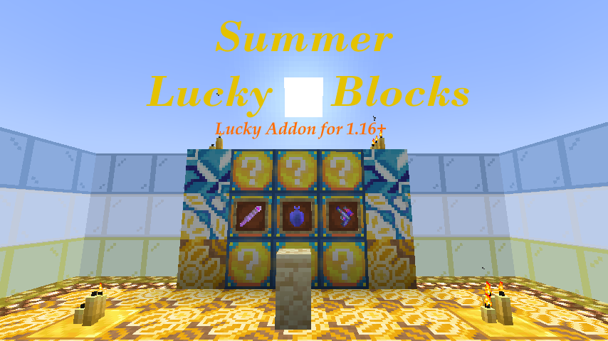 Summer Lucky Block Banner